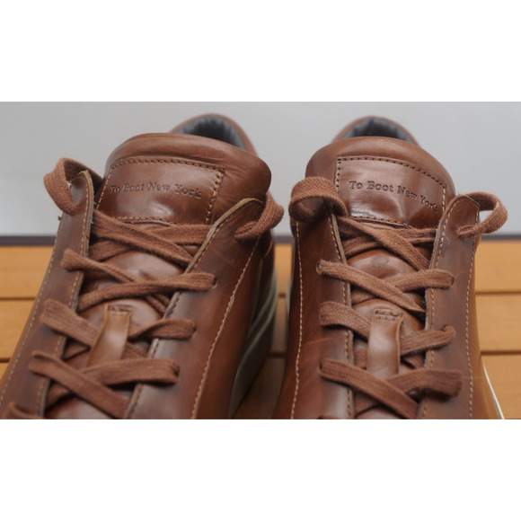 To Boot New York Adam Derrick Leather Lace Up Sneaker Men 12 Handmade In Italy main image 13